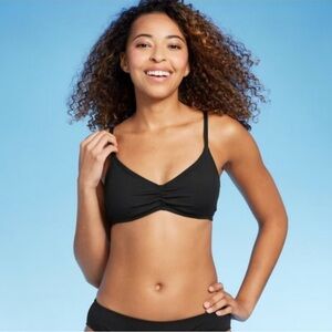 5/$25 Shade & Shore Ribbed Ribbed Swim Top NWT